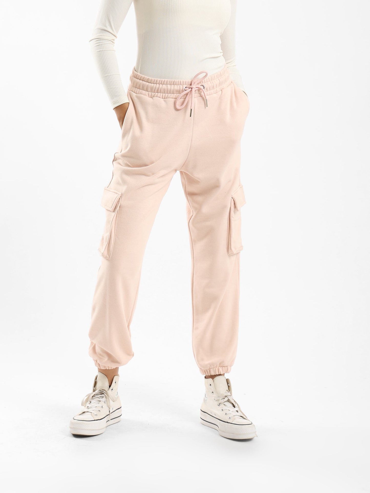 Sweatpants - Cargo - With Hem