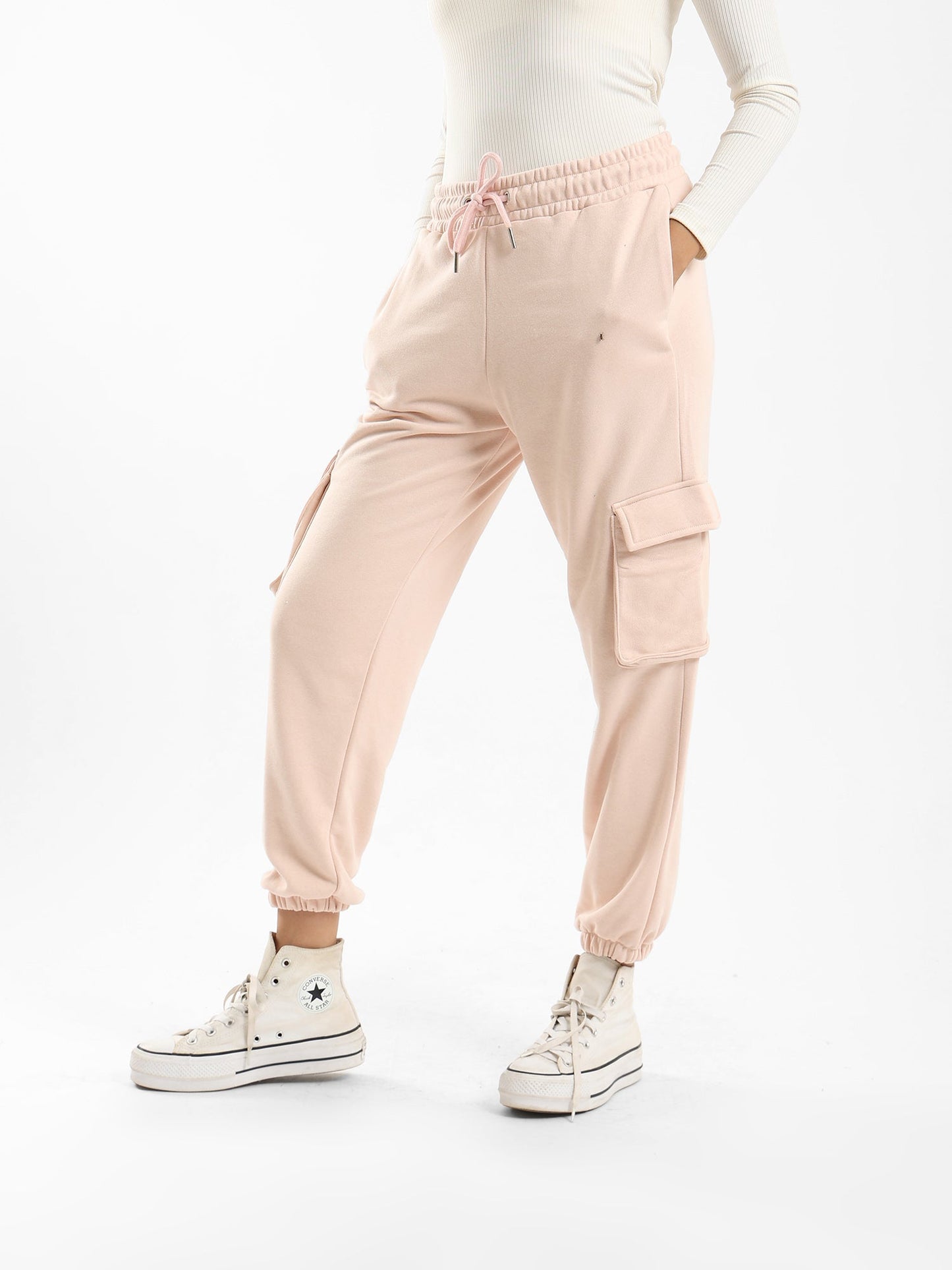Sweatpants - Cargo - With Hem