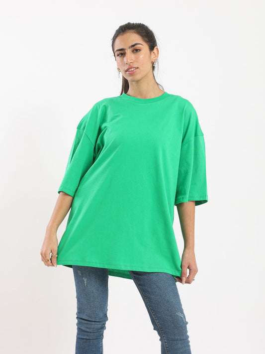 T-Shirt - 3/4 Sleeves - Plain