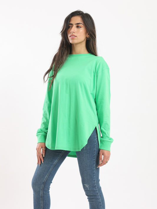 T-Shirt - Plain - Long Sleeves