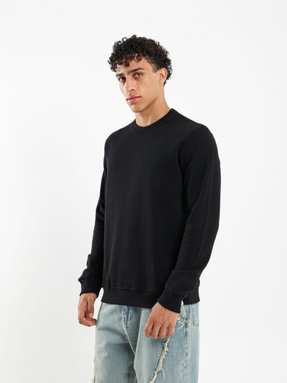 Regular Fit Solid Sweatshirt